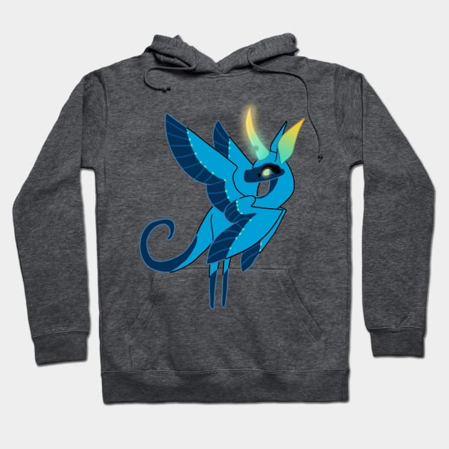 Microraptor Alicorn :: Dragons and Dinosaurs Hoodie by Platinumfrog